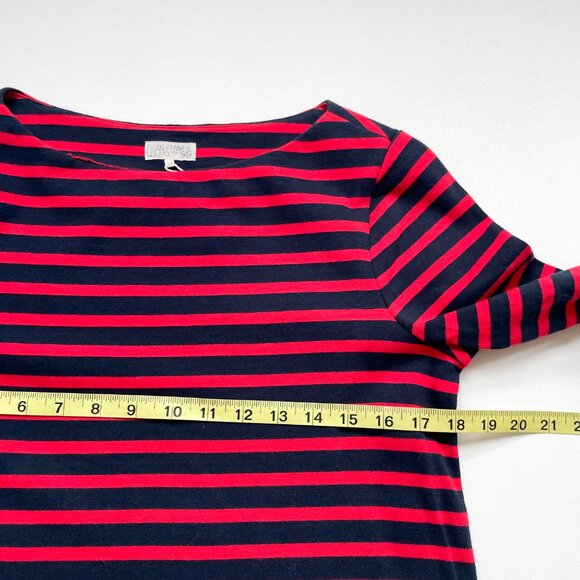Quaker Marine Supply French Sailor Dress Stripe Shift Navy Red Size XS NEW NWT - Picture 5 of 6